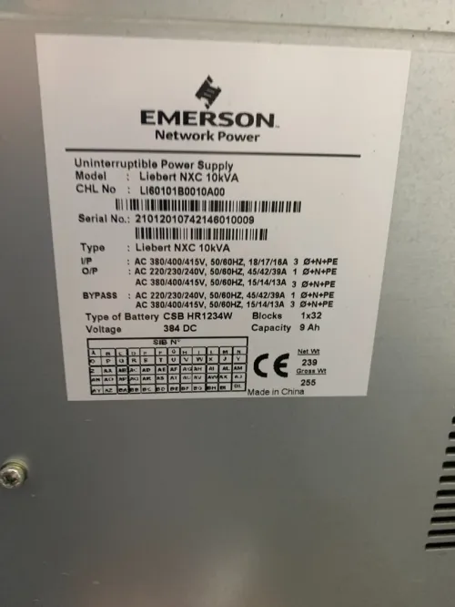 ONDULEUR ONLINE FROM 60KVA To 120KVA