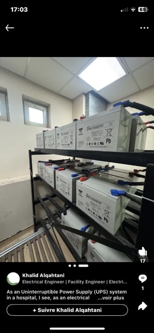 BATTERIE POUR ONDULEURS