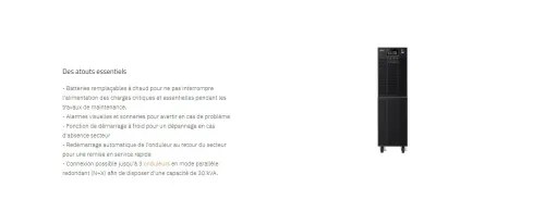 ONDULEUR ONLINE MONOPHASE