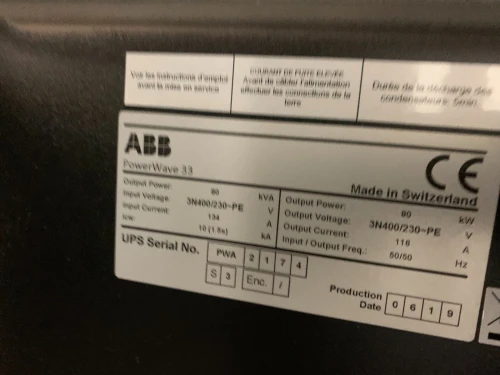  Onduleur 3:3 400 V 10KVA - 20KVA 30KVA-40 kVA-60KVA 