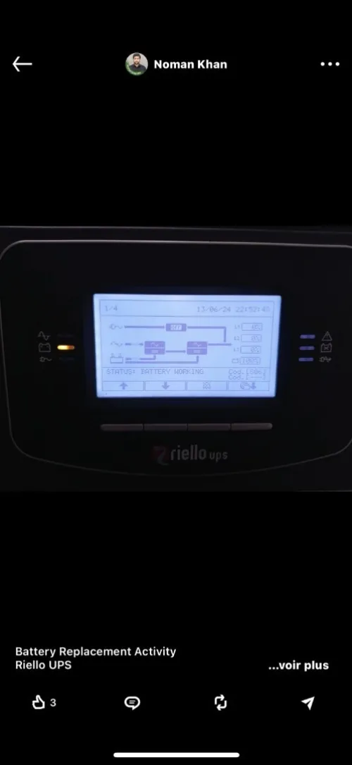 ONDULEUR ONLINE 10KVA 15KVA 20 KVA TRIPHASE 