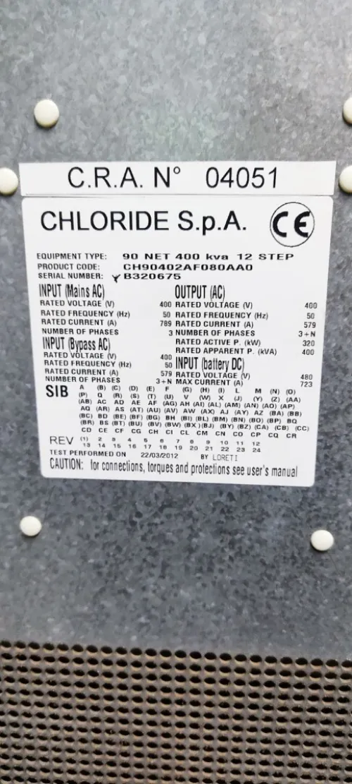 ONDULEUR ONLINE 10KVA 15KVA 20 KVA TRIPHASE 