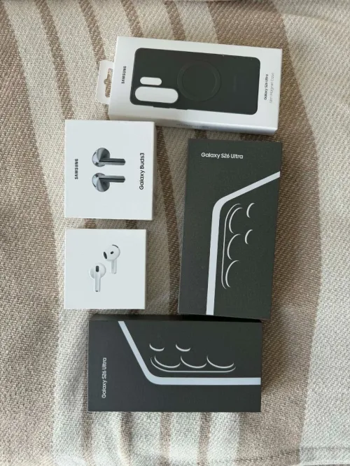 Samsung Packs +buds3+S26 ultra 512 12+boîtier chargeur samsung