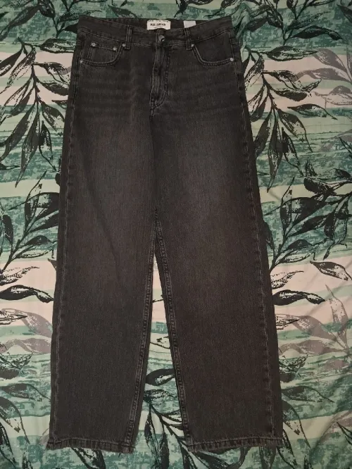 Pantalon pull&bear noir original jamis habillé 
