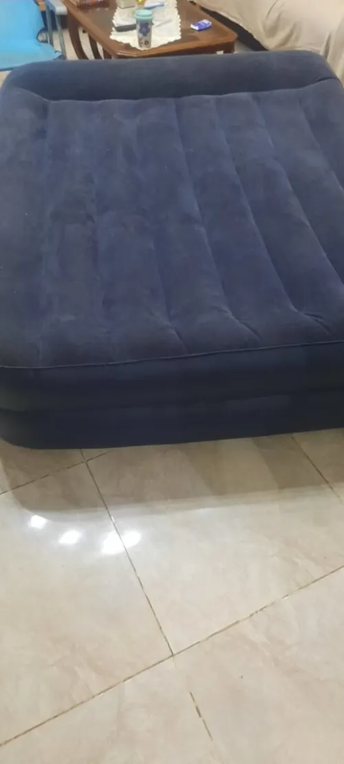 Matelas gonflable electrique 2 places , Epaisseur 56 a 65 mm
