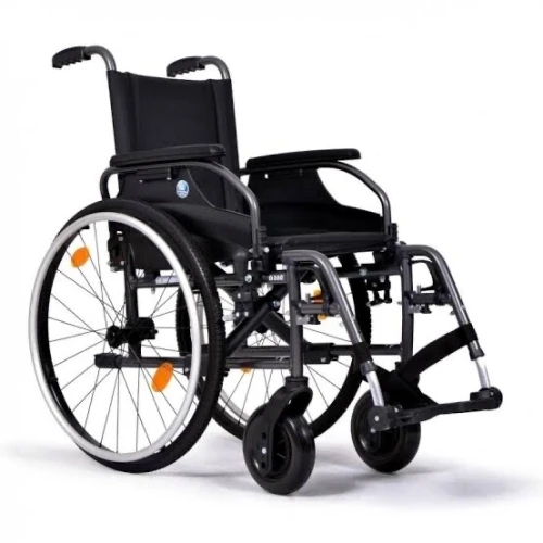 Fauteuil roulant manuel Vermeiren D200 - Léger, pliable, robuste belge