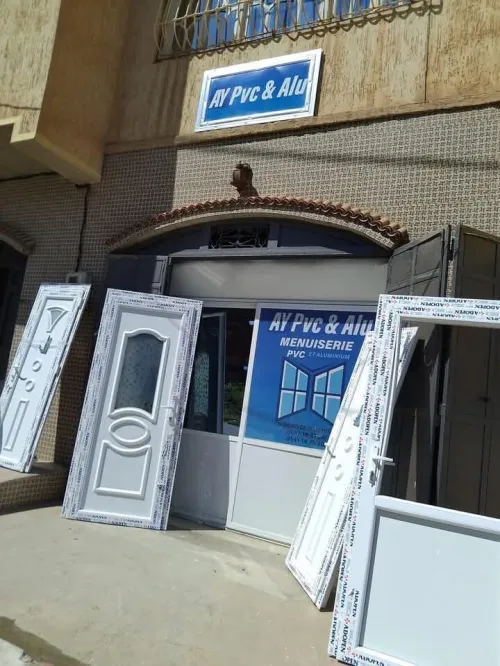**بسم الله على بركة الله** Fabrication de portes et fenêtres pvc & alu 
