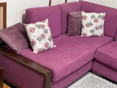 Salon L 5 places صالون corner مستعمل 