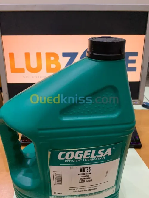 COGELSA WHITE SI - HUILE DE SILICONE BIDON 5L