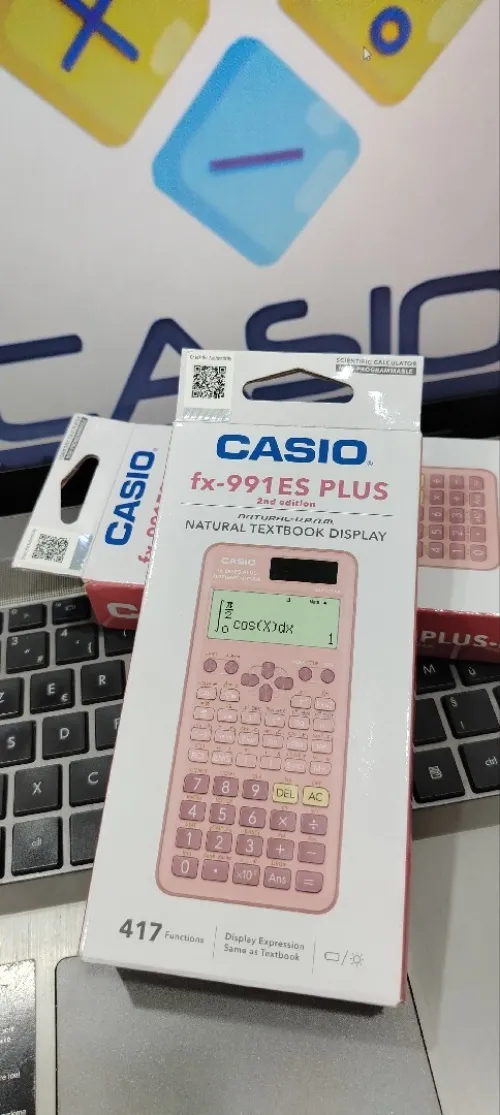 Calculatrice CASIO fx991es plus 2nd edition original Rose 