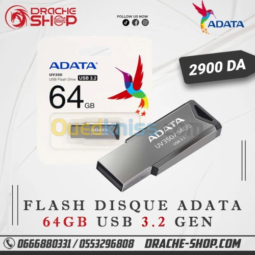 Flash Disque Adata 64G USB 3.2