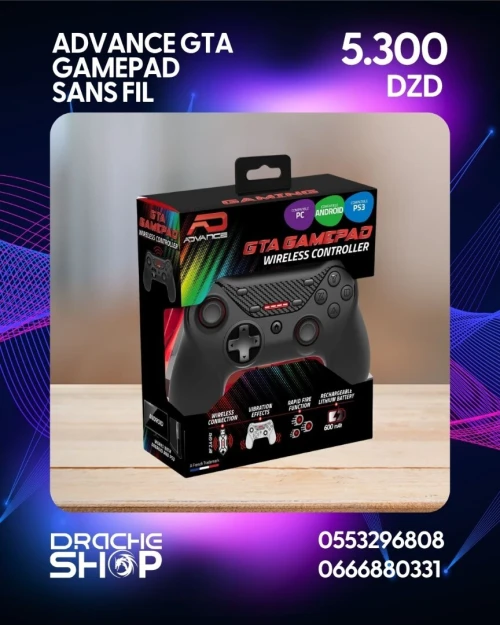 Advance GTA GamePad Manette sans fil