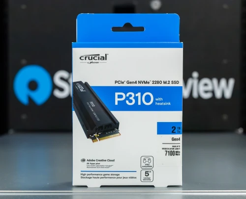 Crucial P310 2280 2TB PCIe Gen4 NVMe Gaming PS5 SSD with Heatsink