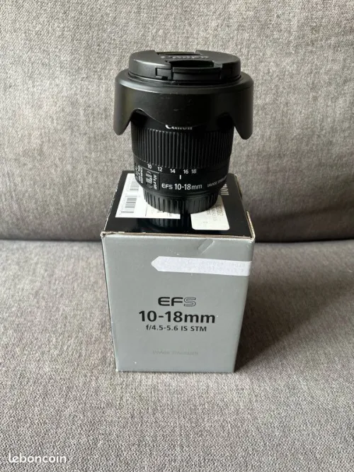 Objectifs Canon 10 18mm STM 