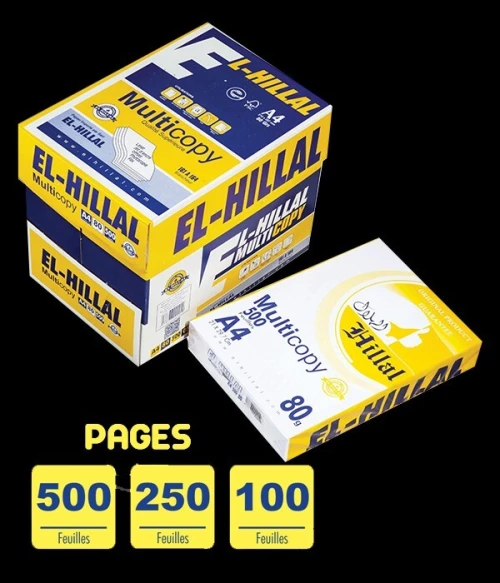 Rame de papier A4 80GR extra blanc