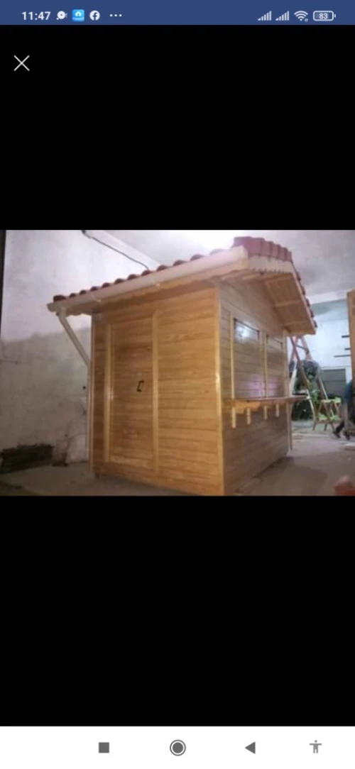 Construction des bungalows et chalets en bois 