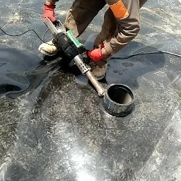 Geomembrane geocomposites, géotextiles