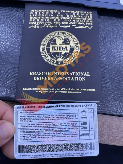 PERMIS DE CONDUIRE INTERNATIONAL 10 ANS