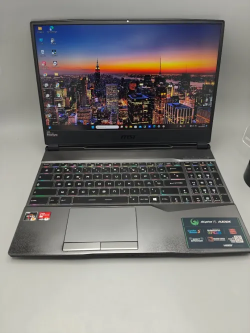 MSI Gaming ALPHA 15 144HZ Ryzen 7 3750H 16GB 512GB SSD RADEON RX 5500M 15.6" FHD IPS 144HZ