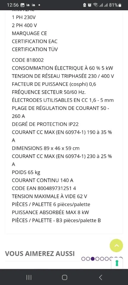 Poste à soudure ,souder الة التلحيم )بوست اسدور