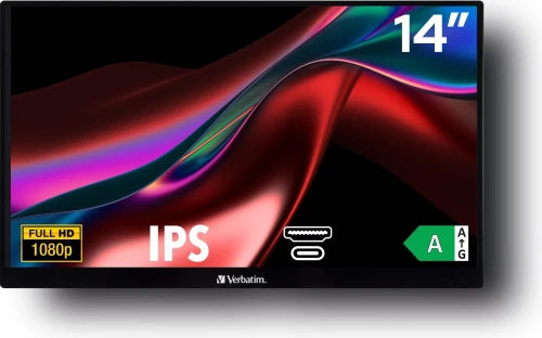 Verbatim PM-14 Moniteur portable 14" Full HD 1080p