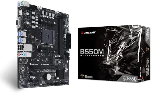 Carte Mère Biostar B550MH (AM4) Micro ATX