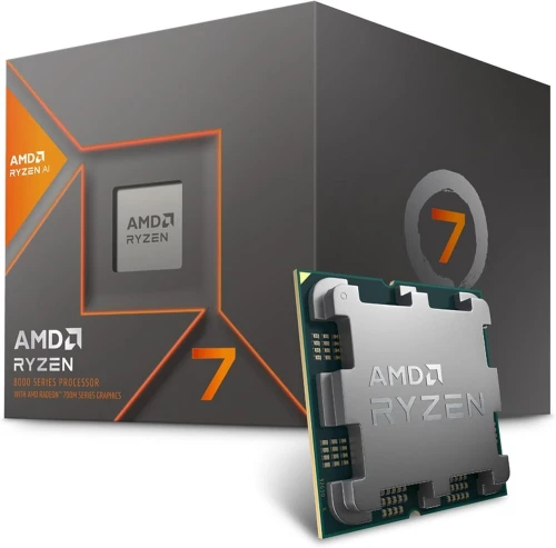 CPU  AMD RYZEN 7 8700G ( 3.8/5.1GHZ 24MB),RADEON  **BOX+FAN**