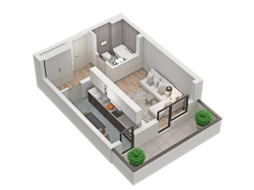 Location Appartement F3 Alger Birkhadem