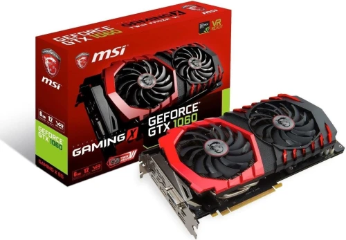 Carte Graphique NVIDIA MSI GEFORCE GTX 1060 GAMING X 6G