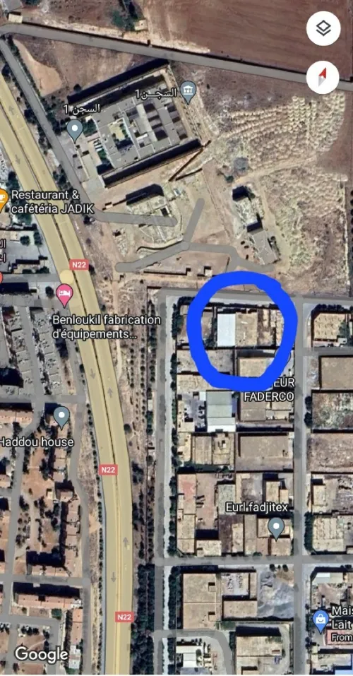 Vente Hangar - Usine Tlemcen Remchi