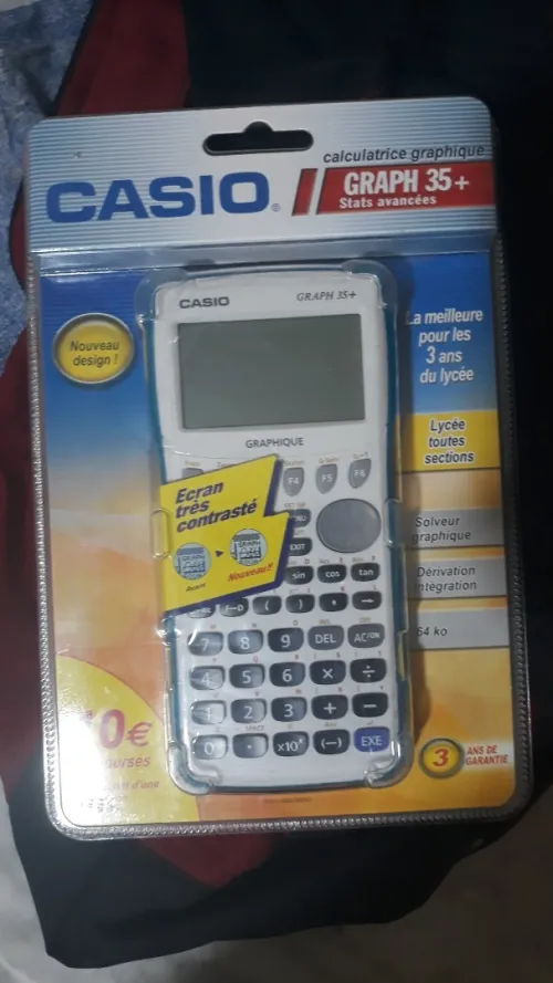 Calculatrice scientifique graphique 