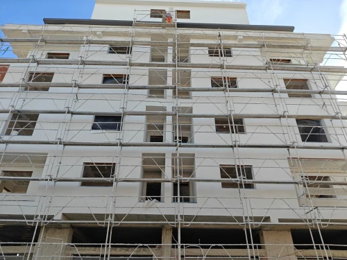 Travaux Monocouche Façade et Plâtre Projeté en Algérie