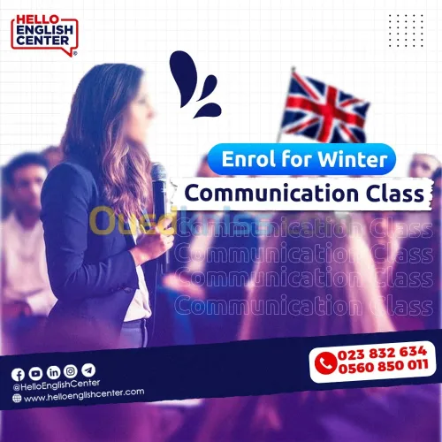 Enrol for Winter Communication Class