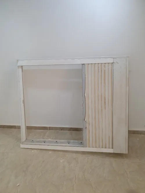 Porte et fenêtre michler double vitrage + cadres + rideaux 