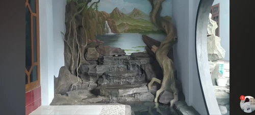 Cascade aquarium 