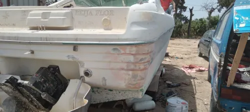 réparation bateaux résine, peinture polyuréthane - gelcoat - Topcoat  زورق نزهة، باخرة، قارب