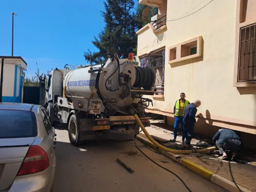 تسريح المجاري وقنوات الصرف الصحي والانابيب المسدودة 24/24