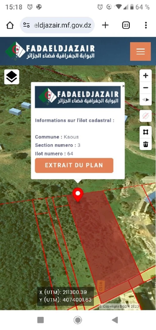 Vente Terrain Jijel Kaous
