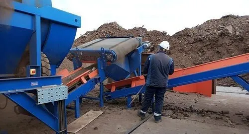 Machine de recyclage clé en main , séparateur magnétique , trieuse optique , trieuse , concassage , criblage , solutions complète clé en main , ingénierie , service , 
