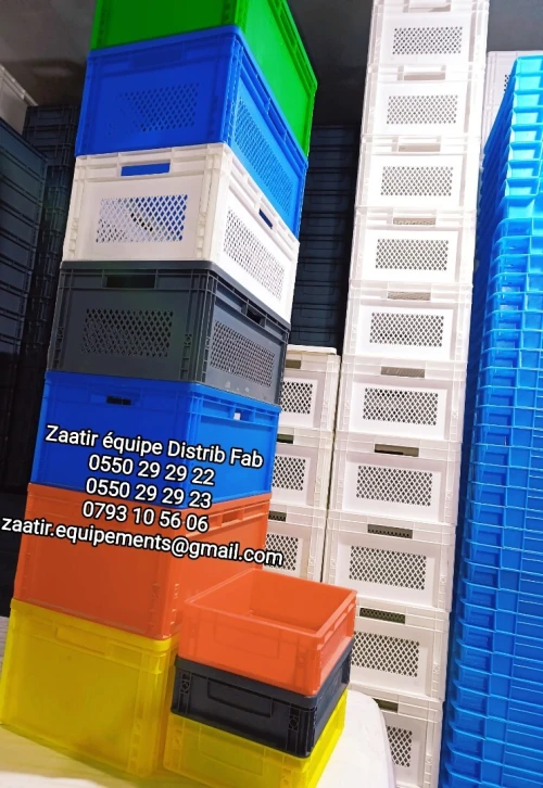 Caisse de rangement et palette