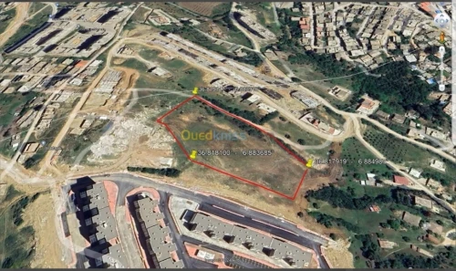 Vente Terrain Skikda El Hadaiek