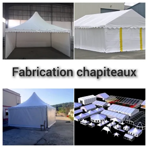 Vente et fabrication chapiteaux