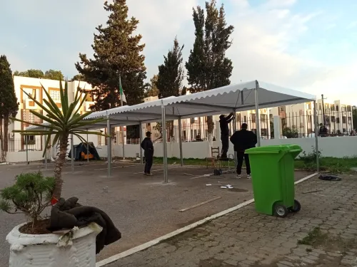 Fabrication chapiteaux