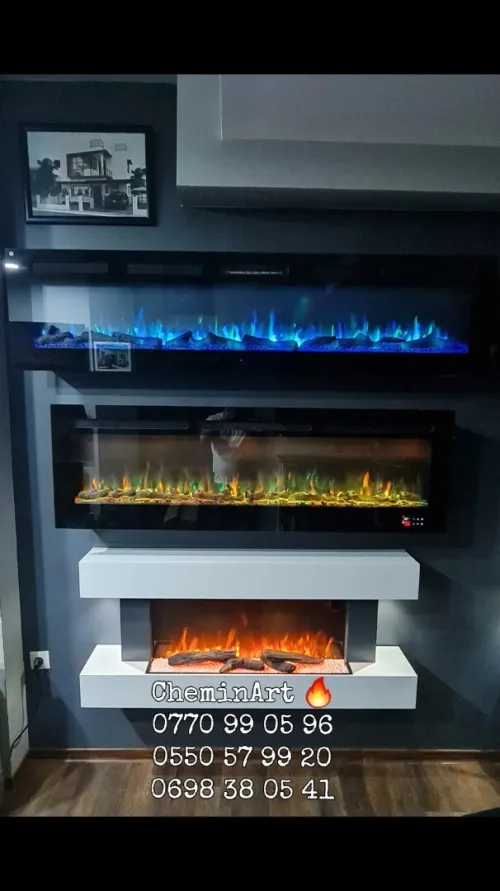 Cheminée électrique