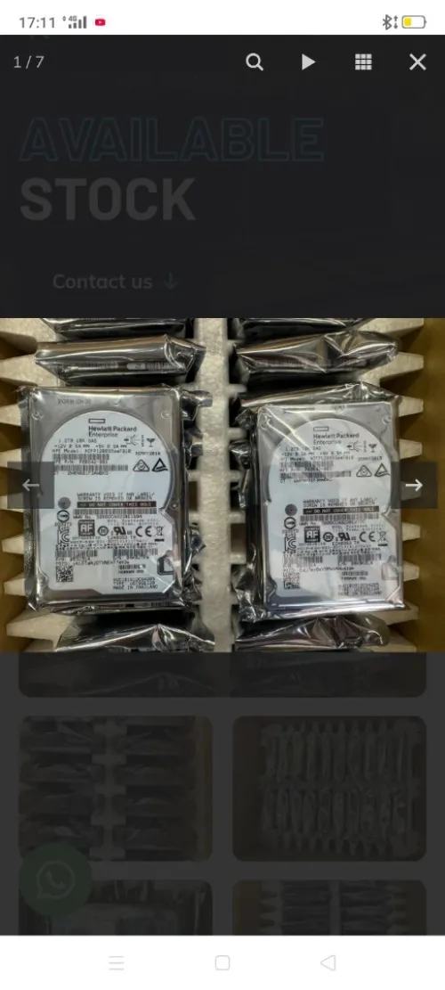 Disque dur SAS 1.2 T 