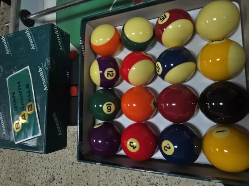 Boules de billard Aramith Belgian 57mm