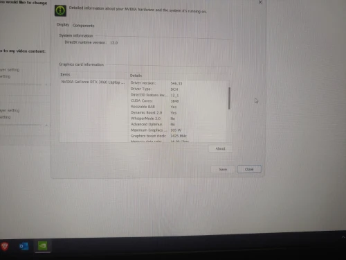 GIGABYTE G5 KC / Intel Core i5-10500H / 16GB / 512GB SSD / RTX 3060 105W / FHD / 144HZ / 15.6