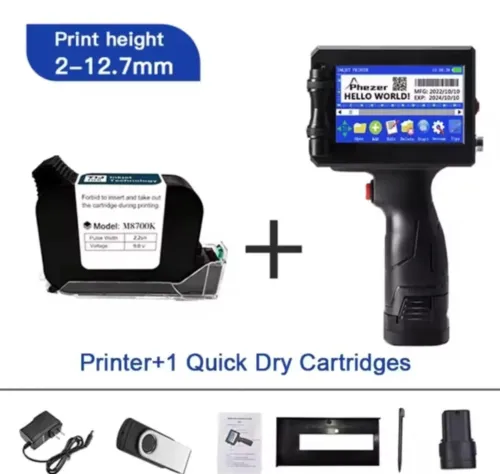 imprimante Inkjet jet d'encre , logo, date, code bare, printer rechargeable date d'expiration dateur