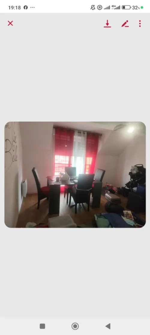 Grande table venant de France 