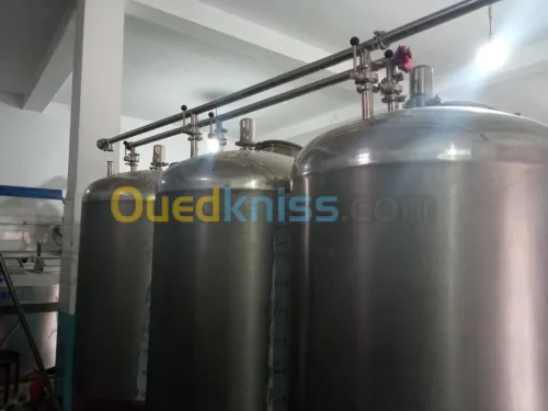 Cuve stockage inox خزانات اينوكس 